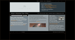 Desktop Screenshot of alanmoorefansite.com